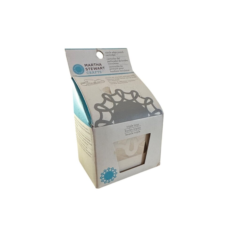 Martha Stewart Triple Loop Circle Edge Punch Eyelet Doily